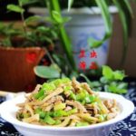 The Best Fried Turnip With Oil And Shredded Pork Meat