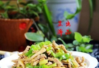The Best Fried Turnip With Oil And Shredded Pork Meat