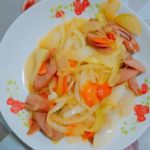 The Healthy Sauteed Red Carrot With Onion