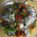 the hot and spicy fish head with red pepper