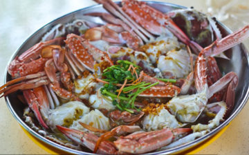 Steamed Crab