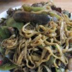 Braised Noodles with Eggplant and Beans