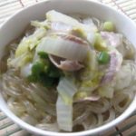 Cabbage Stewed with Cellophane Noodles