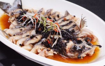 Catfish with Black Bean Sauce