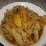 Chinese Cabbage Stewed with Potatoes