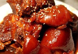 Dry Roasted Pork Feet