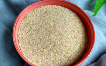 Finished breadcrumbs