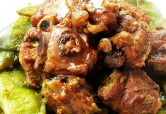 Pork Ribs Braise with Green Beans