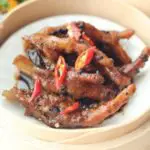 Steamed Chicken Feet with Black Bean Sauce